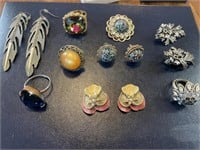 Judy Lee Napier BSK & others rings earrings