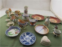 Lot Bell Lustreware Assorted Dishes