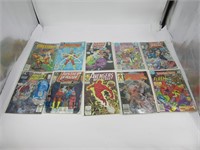 10 comic books vintage dont Avengers, Wonder