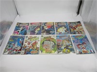 10 comic books vintage dont Cloak Dagger, Hawk &
