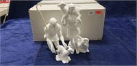 (3) Lenox Figurines w/ Box & COA