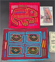 Molas From Cuna Indians Panama Hand Made