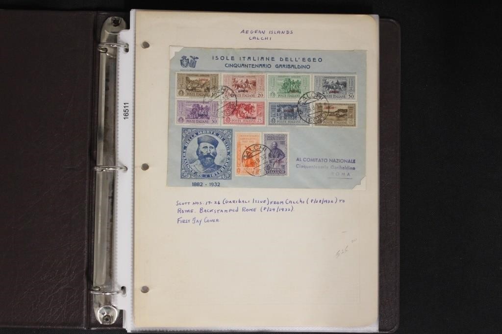 J. M. Dooley Stamp Auction