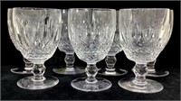 (7) Waterford Crystal Colleen Pattern Wine