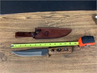 TIMBER RATTLER KNIFE W/ SHEATH