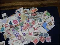 Hundreds of Old U.S. & World Postage Stamps