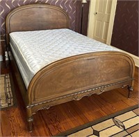 1930’s Antique Art Deco era Full Size Bed