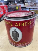 Prince albert cigarette tobacco-full can