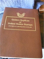 Golden Repulicans of Unites States Stamps