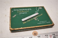 MacDonald's Flat 50 Cigarette Tin