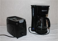Toaster and Coffee Maker