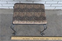 Wrought Iron Foot Stool or Seat