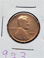 1932 Wheat Penny Cleaned