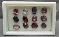 (12) Stones: 13 carat mixed clear spinel. Cost