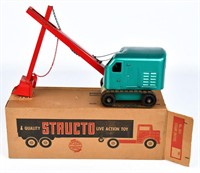 Original Structo No. 106 Steam Shovel In Box