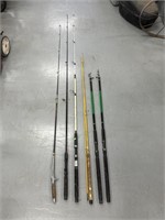 Assorted Fishing Poles