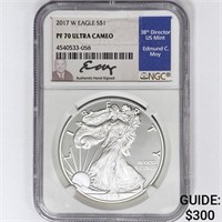 2017-W ASE Moy Signed NGC PF70 UC