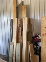 LUMBER PILE - ALL SHAPES AND SIZES.