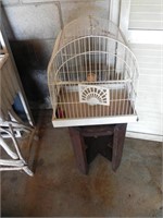 Bird Cage, Small Plant Stand