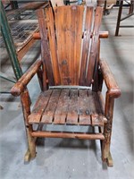Rocking chair, wooden 28 x 28 x 42