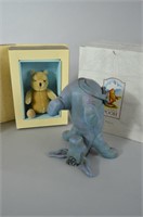 Charpente Eeyore Statue w/ Gund Pooh Bear in Box