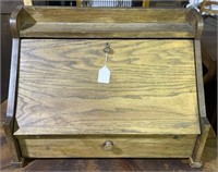 (E) Vintage Counter Top Desk with Drawer 24” x