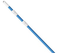 12ft blue aluminum telescopic pool pole