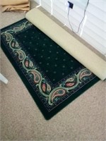 Milliken Carpet Paisley Pattern
