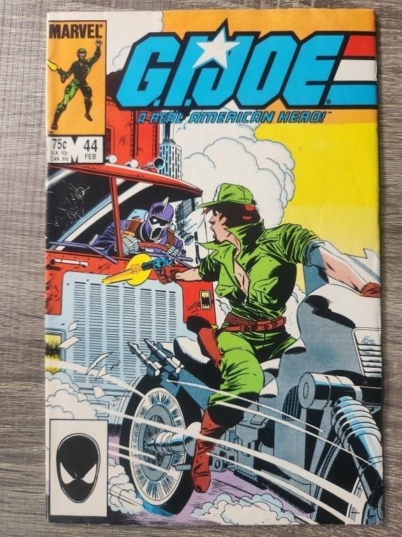 GI Joe ARAH #44 (1986) 6 KEY 1st appearances!