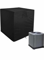 00D Air Conditioner Cover, ALYCLIP Black Square