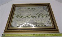 Canadian Club Mirrored Sign