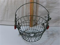 Metal Apple Basket