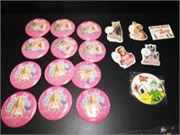 Lot of Vintage Barbie ++ Pinback Buttons