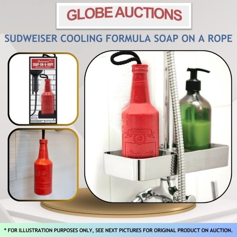 SUDWEISER COOLING FORMULA SOAP ON A ROPE