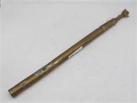 EARLY BRASS PARADE  TORCH 30H. 1800'S