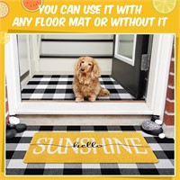 Summer Hello Sunshine Door Mat 30'' x 18''  AZ8