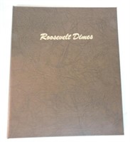 BU Roosevelt dime set 1946-64 complete, 48 coins