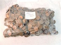 Bag of 1000 Lincoln wheat cents