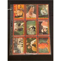 (18) Vintage Kung Fu Movie Cards