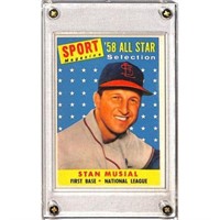 1958 Topps Stan Musial Allstar