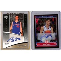 (7) Autographed Basketball Rookies/stars