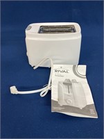Rival 2-Slice Toaster, New