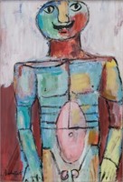 JEAN DUBUFFET French 1901-1985 Gouache on Paper