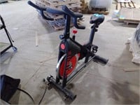 Red Exercise Bike