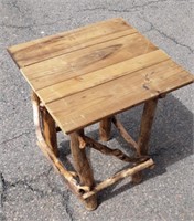 Rustic Deck Side Table - Local pickup Kensington