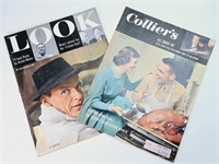 LOOK and Colliers Magazines 1955