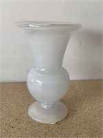 Soft White Art Glass Vase