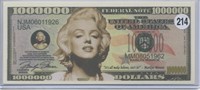 Marilyn Monroe Legends Series One Million Dollar N