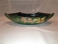 Roseville Green Zephyr Lily Bowl Pottery