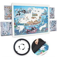 Playboda 1500 Pieces Rotating Plastic Puzzle Board